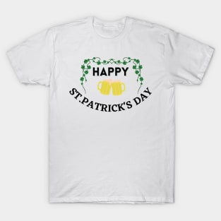 Happy St. Patrick's Day Beer Mugs T-Shirt